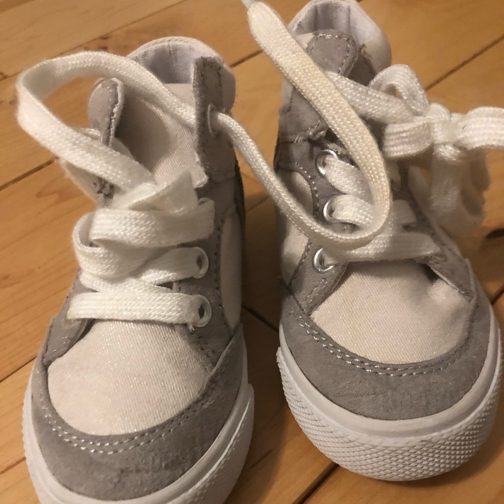 Toddler high top sneaker